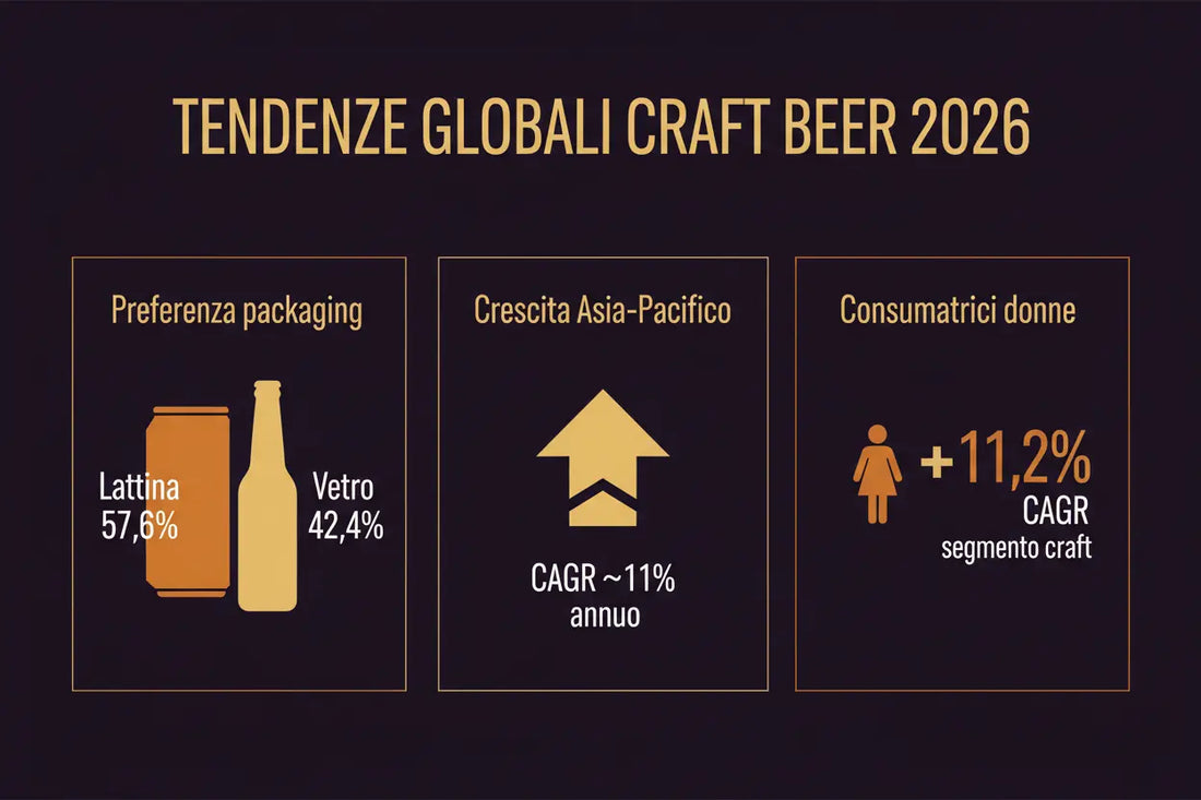 Birra Artigianale nel Mondo: Dati, Classifiche e Tendenze di Consumo nel 2026