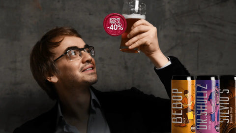 Le birre di 50%50 in sconto fino al 40%