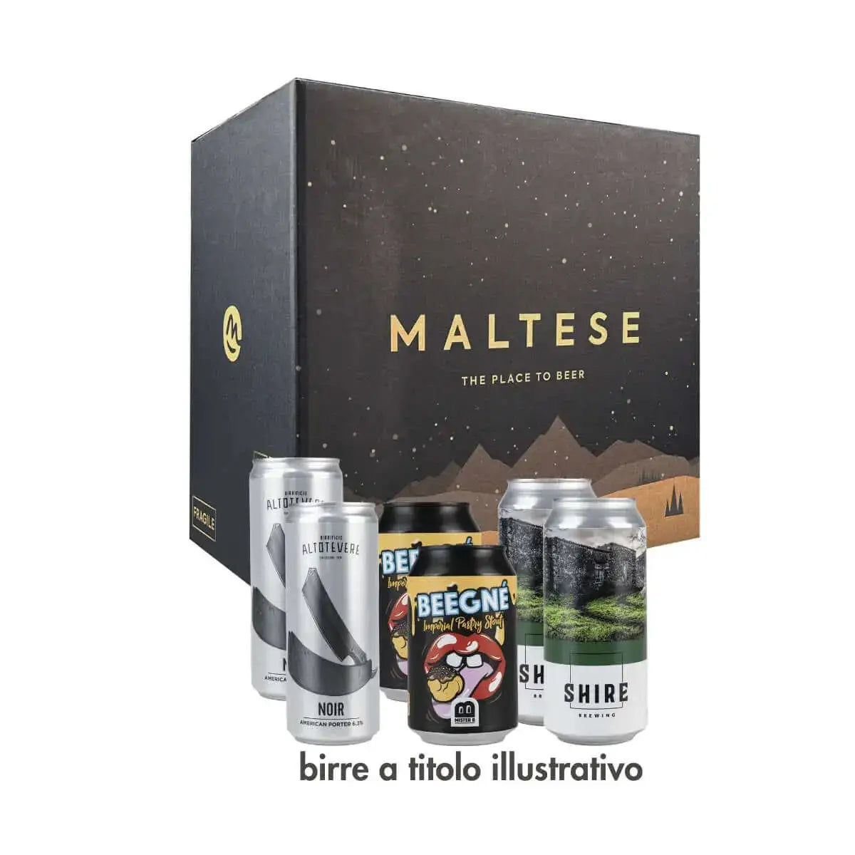 CORSO TRE BIRRE SCURE, confezione con diverse birre artigianali italiane, favorendo la scoperta di nuovi stili.