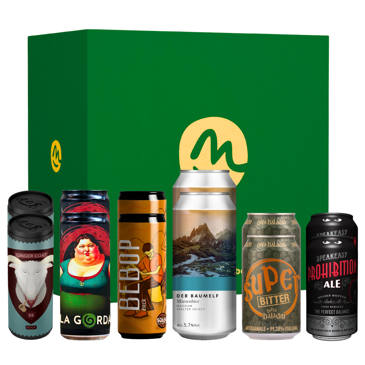 Degustazione di birre ambrate - pack 12 lattine