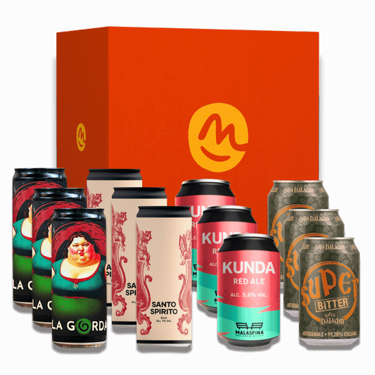 Degustazione di birre ambrate - pack 12 lattine