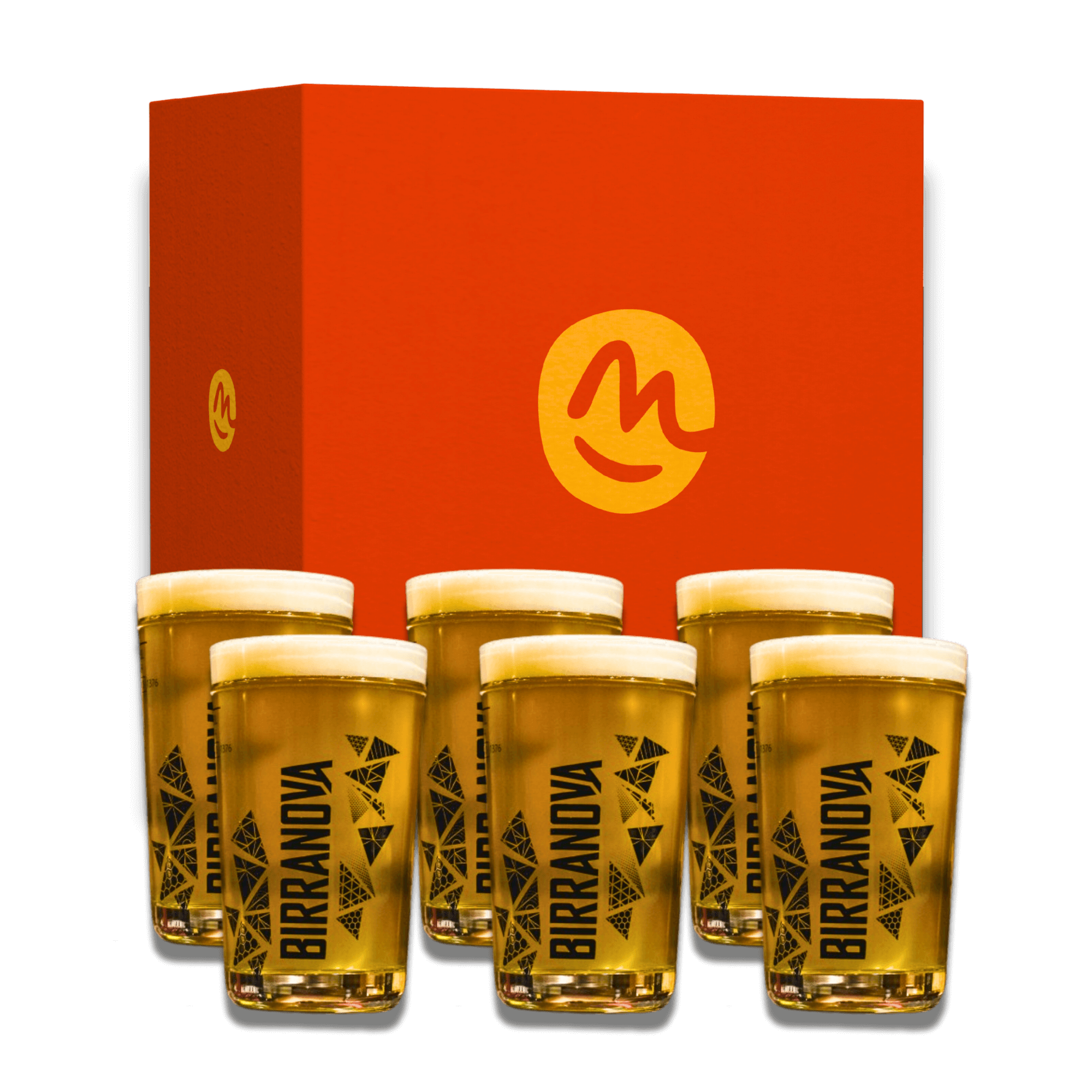 Birranova Bicchieri Sonora 30cl - Sei Pinte Americane