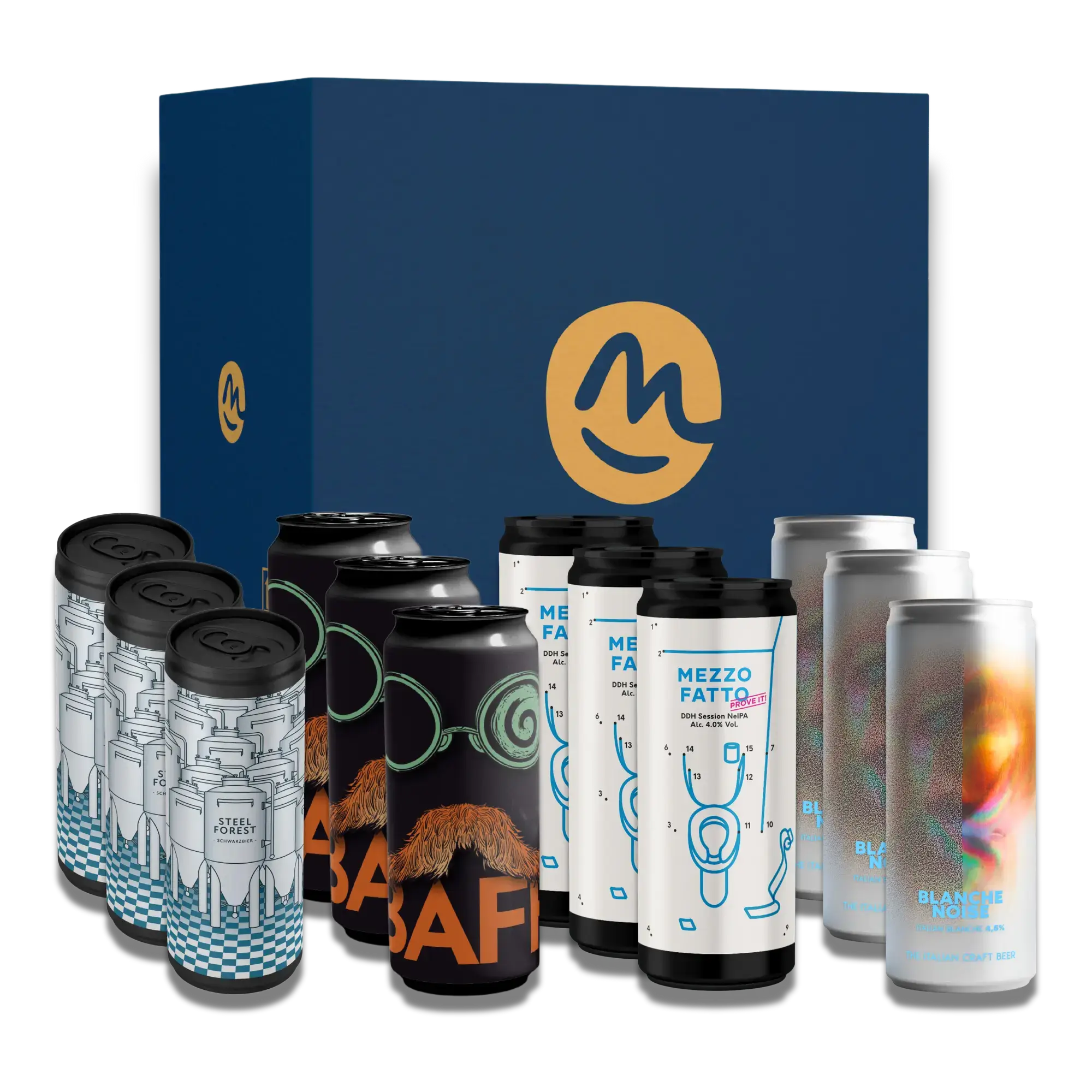 Box Abbinamento Pesce: 12 Lattine di Birra Artigianale