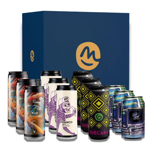 Dégustation de bières légères - pack de 12 bouteilles