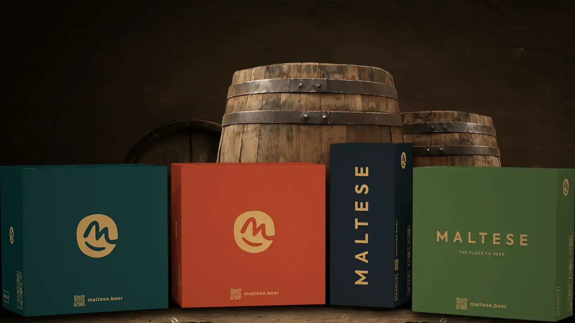 Box packaging sostenibile Maltese – Confezioni in cartone 100% riciclabile e plastic-free per birra artigianale in lattina e bottiglia