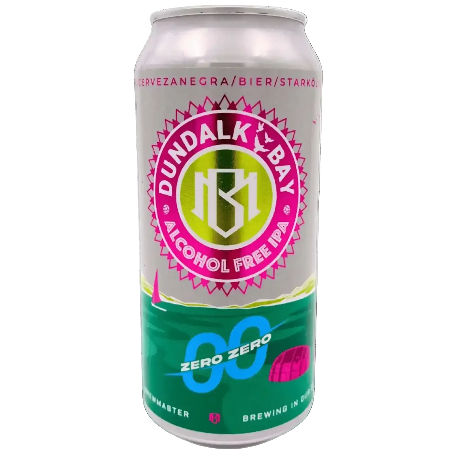 No Alcohol Ipa di Dundalk Bay Brewery, birra artigianale italiana, zero alcol, gusto autentico