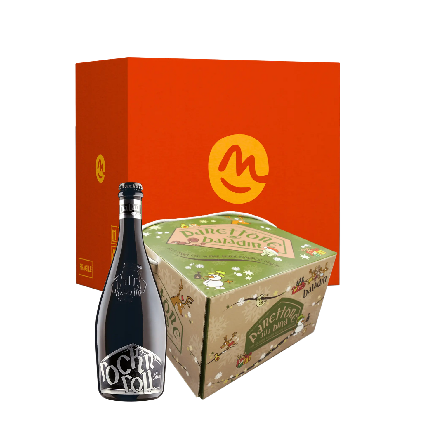 Box Panettone alla birra no canditi e Rock&Roll