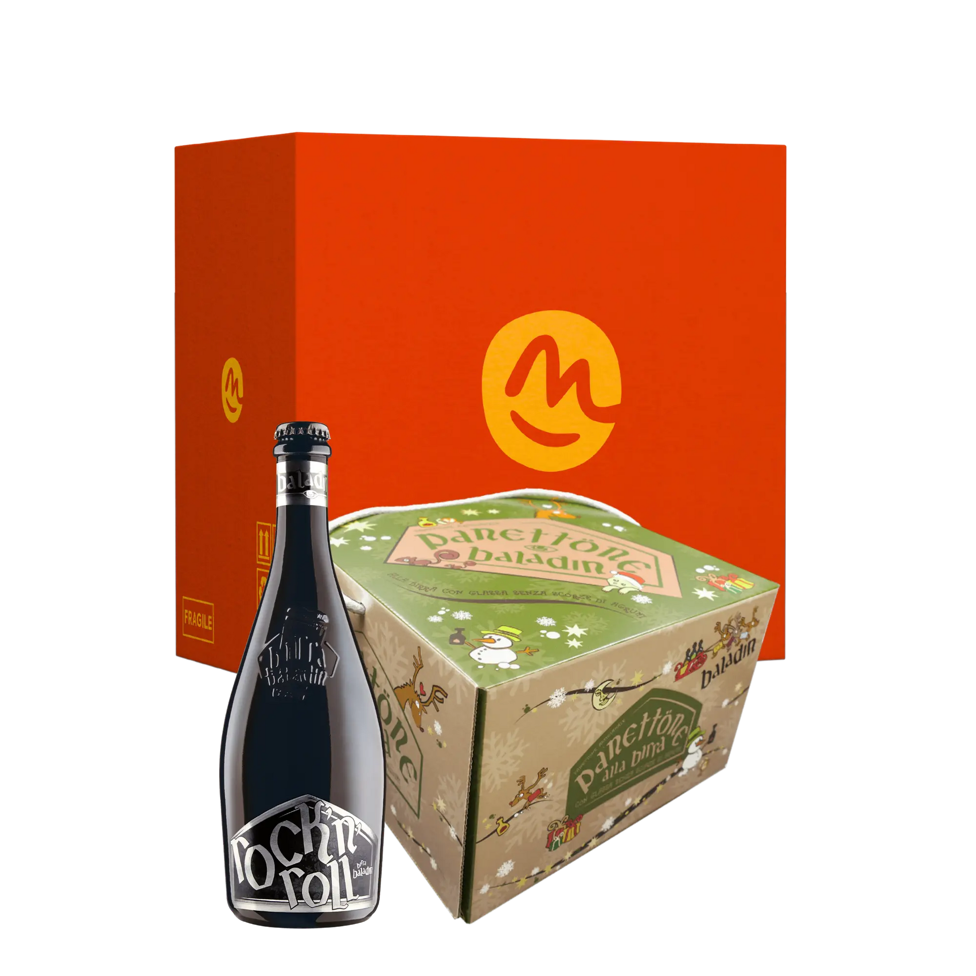 Box Panettone alla birra no canditi e Rock&Roll
