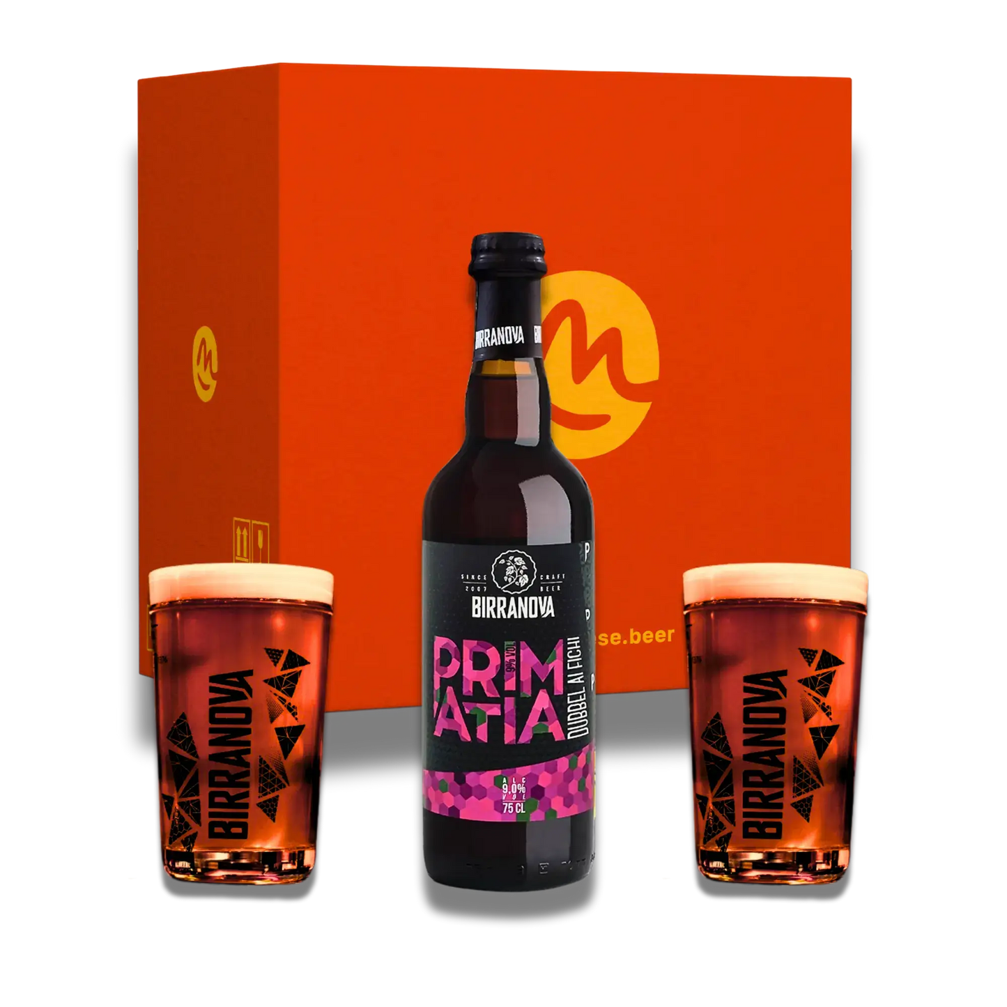 Box Primatia + due bicchieri