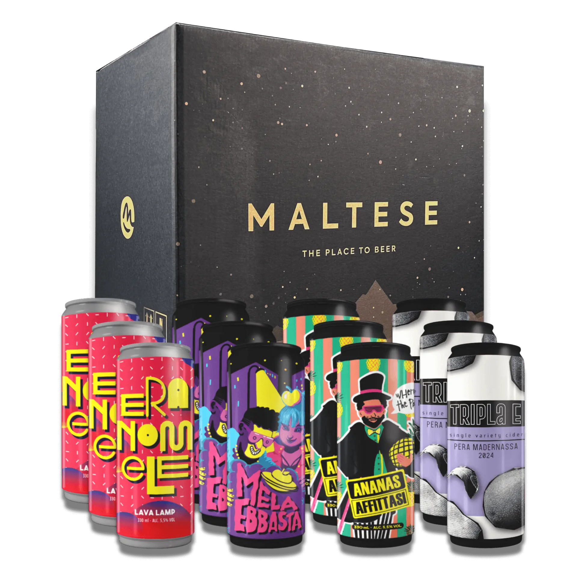 Box Sidri Tutti Frutti - 12 lattine