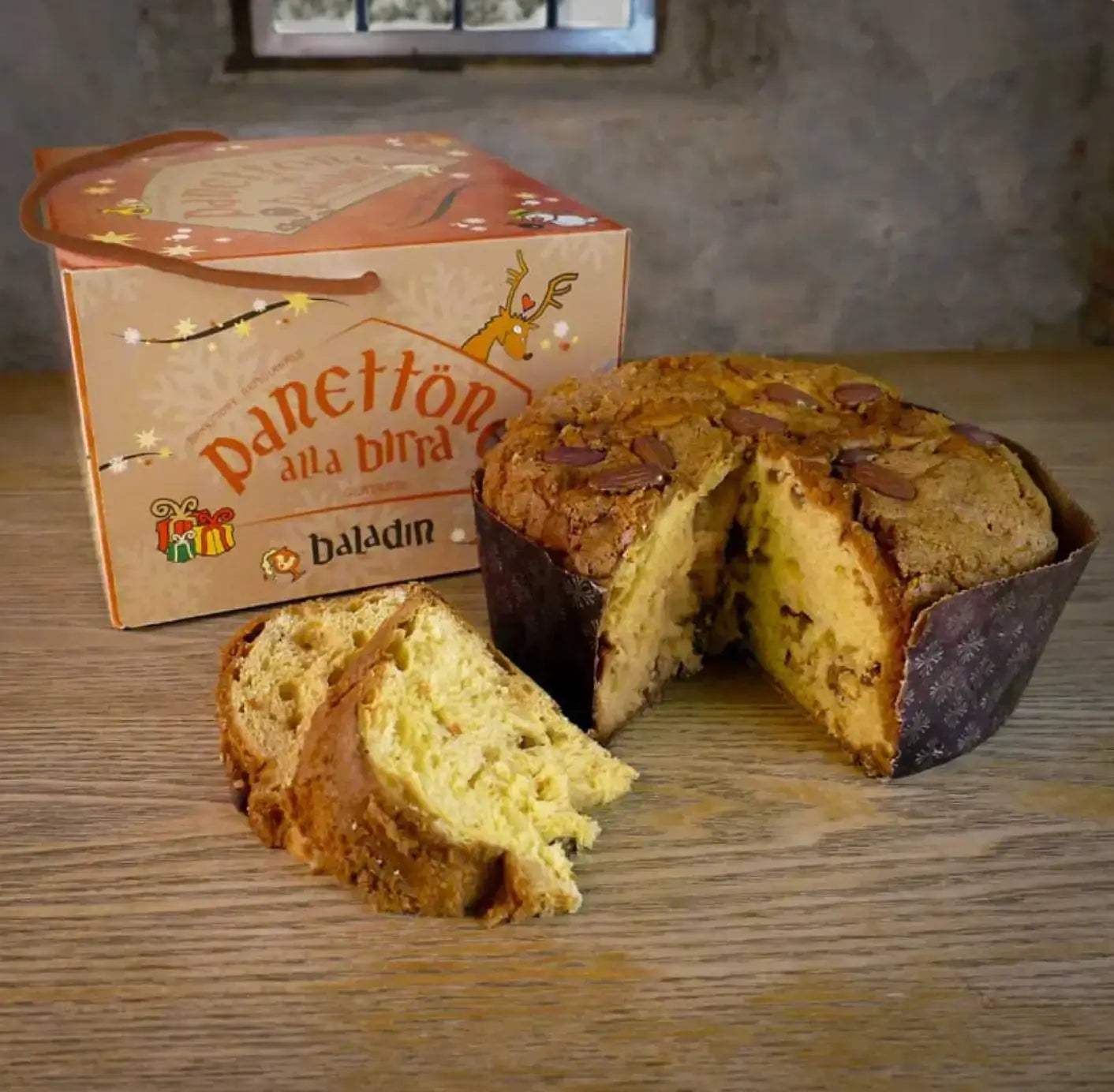 Panettone Glassato alla birra con canditi