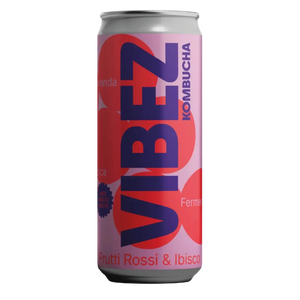 Vibez Kombucha Red Fruits and Hibiscus