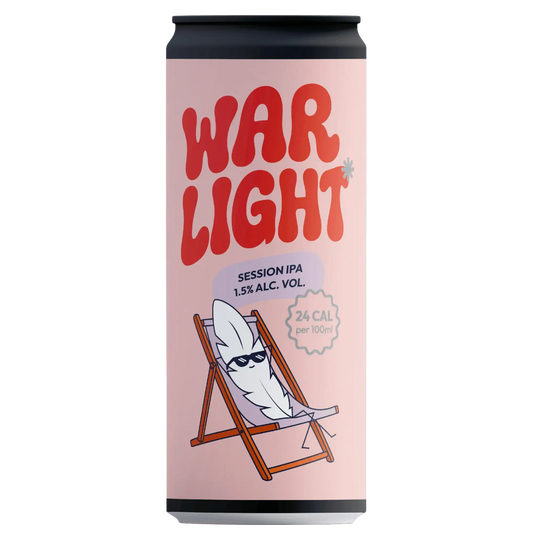 WAR Light — Session IPA a Bassa Gradazione | Birrificio WAR, Cassina de’ Pecchi (MI) - maltese.beer