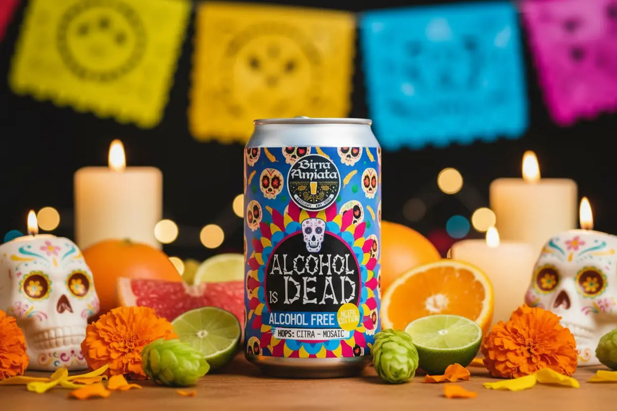 Alcohol is Dead NEIPA una New England IPA analcolica succosa, torbida e profumatissima - maltese.beer