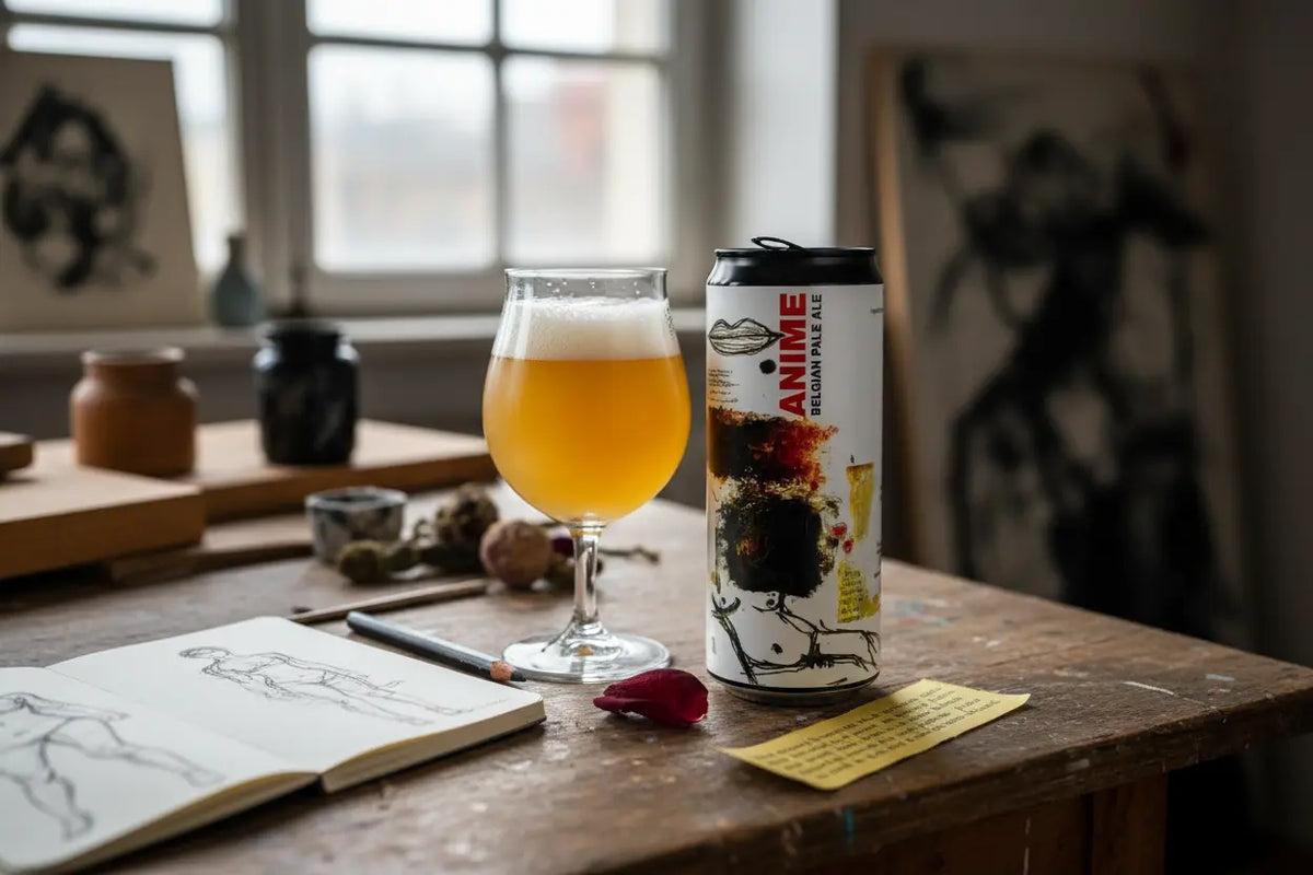 Anime in lattina la Belgian Pale Ale in Stile Anversano di  De Alchemia Calabria- maltese.beer