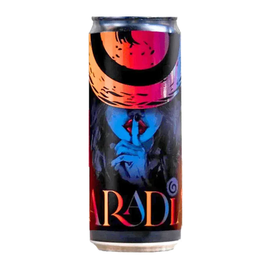 Aradia India Pale Ale in can from Birrificio Gaia, una birra artigianale italiana con aromi di agrumi e frutta tropicale.