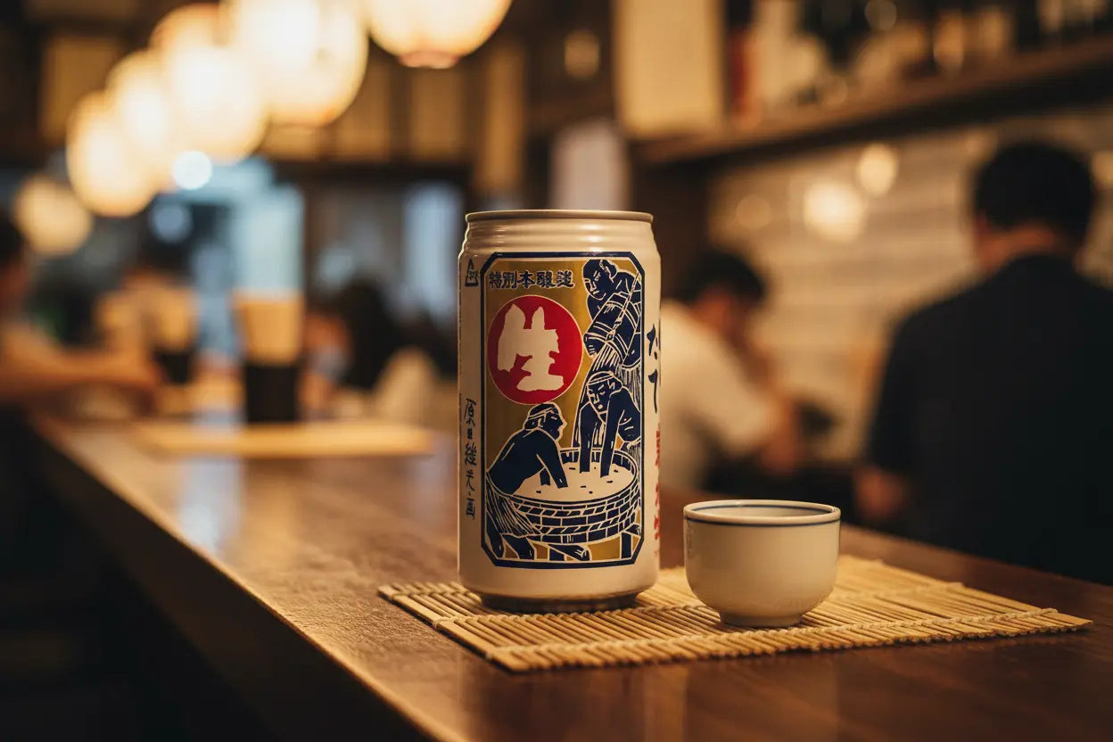 Azumarikishi Nama Honjozo il sake non pastorizzato di stile Tokubetsu Honjozo della cantina Shimazaki Shuzo - maltese.beer