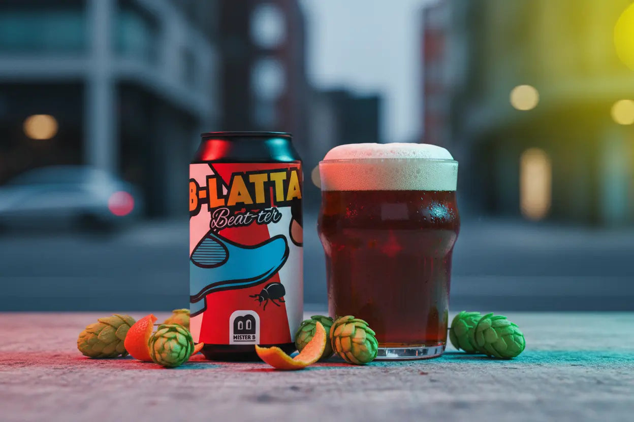 B-LATTA  la Special Bitter di Mister B: una birra con un'anima, un ritmo e un colore tutto suo - maltese.beer