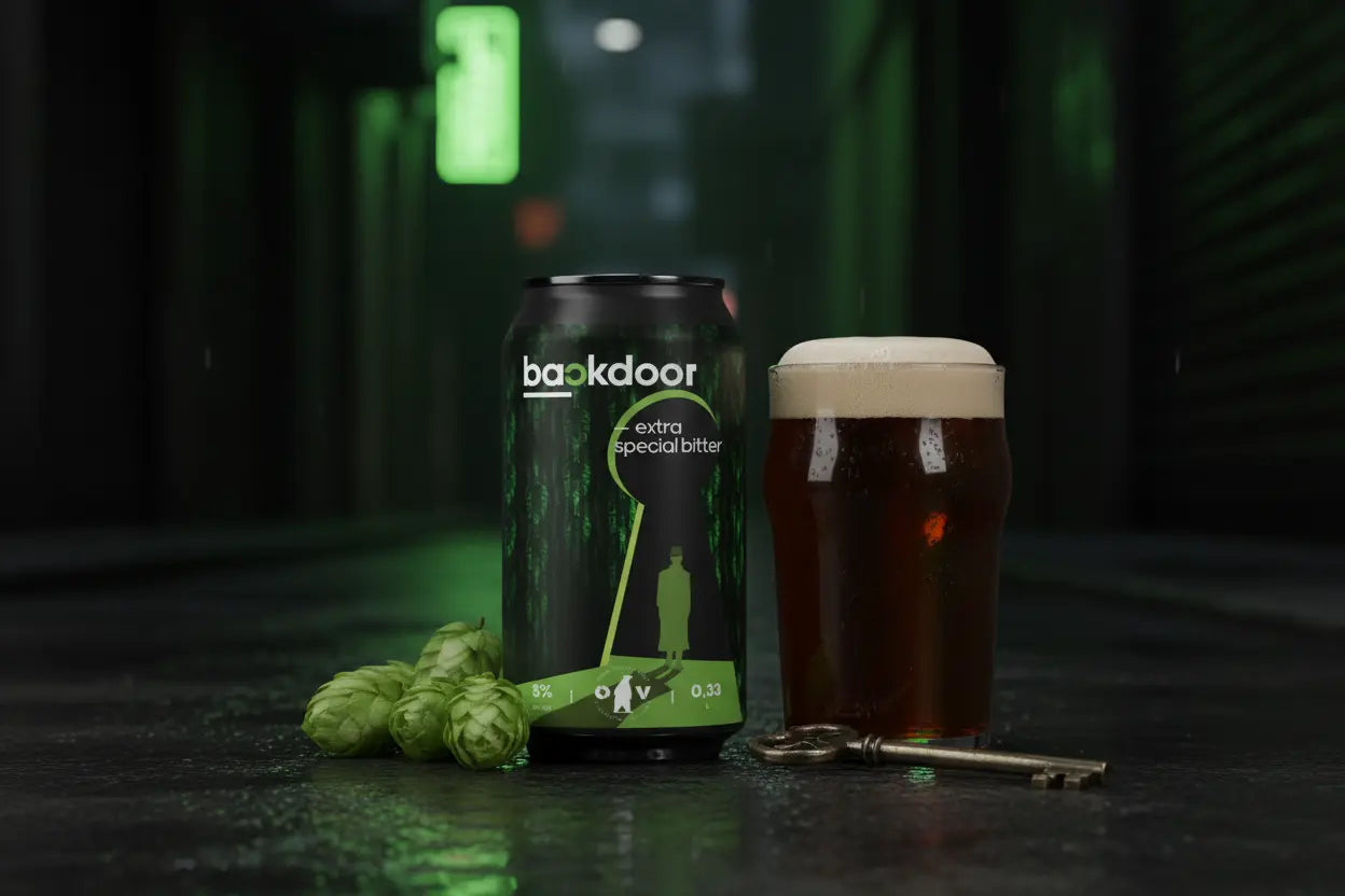 Backdoor è l’Extra Special Bitter di Orso Verde - maltese.beer