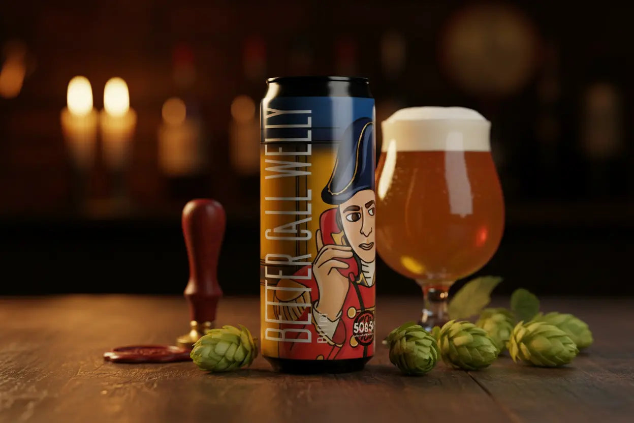 Better Call Welly la Bitter autenticamente inglese firmata 50&50 - maltese.beer
