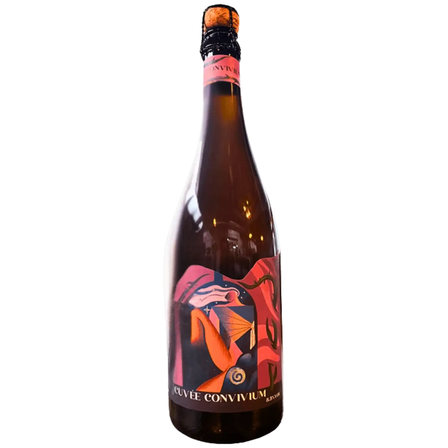 Cuvée Convivium, birra artigianale italiana in bottiglia, con note vinose e tropicali.