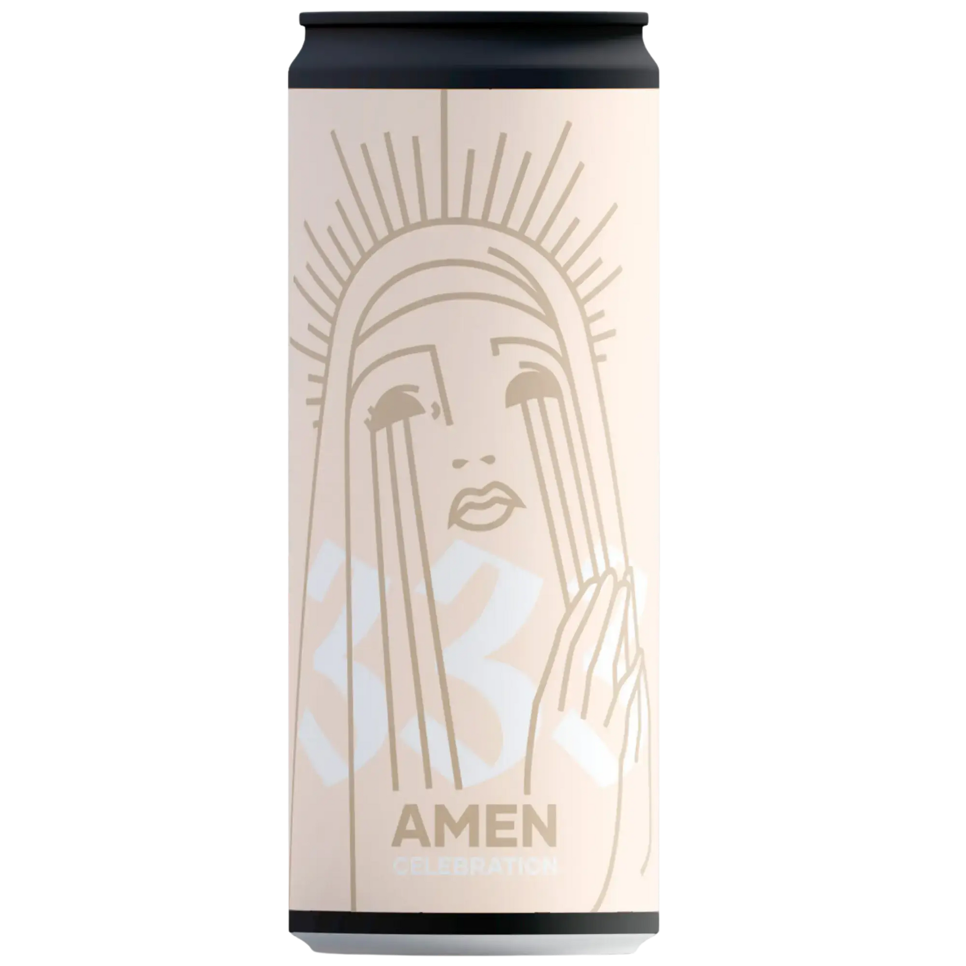 Amen Celebration - Fluo Edition, birra artigianale dell Birrificio WAR in lattina, la 333esima produzione.