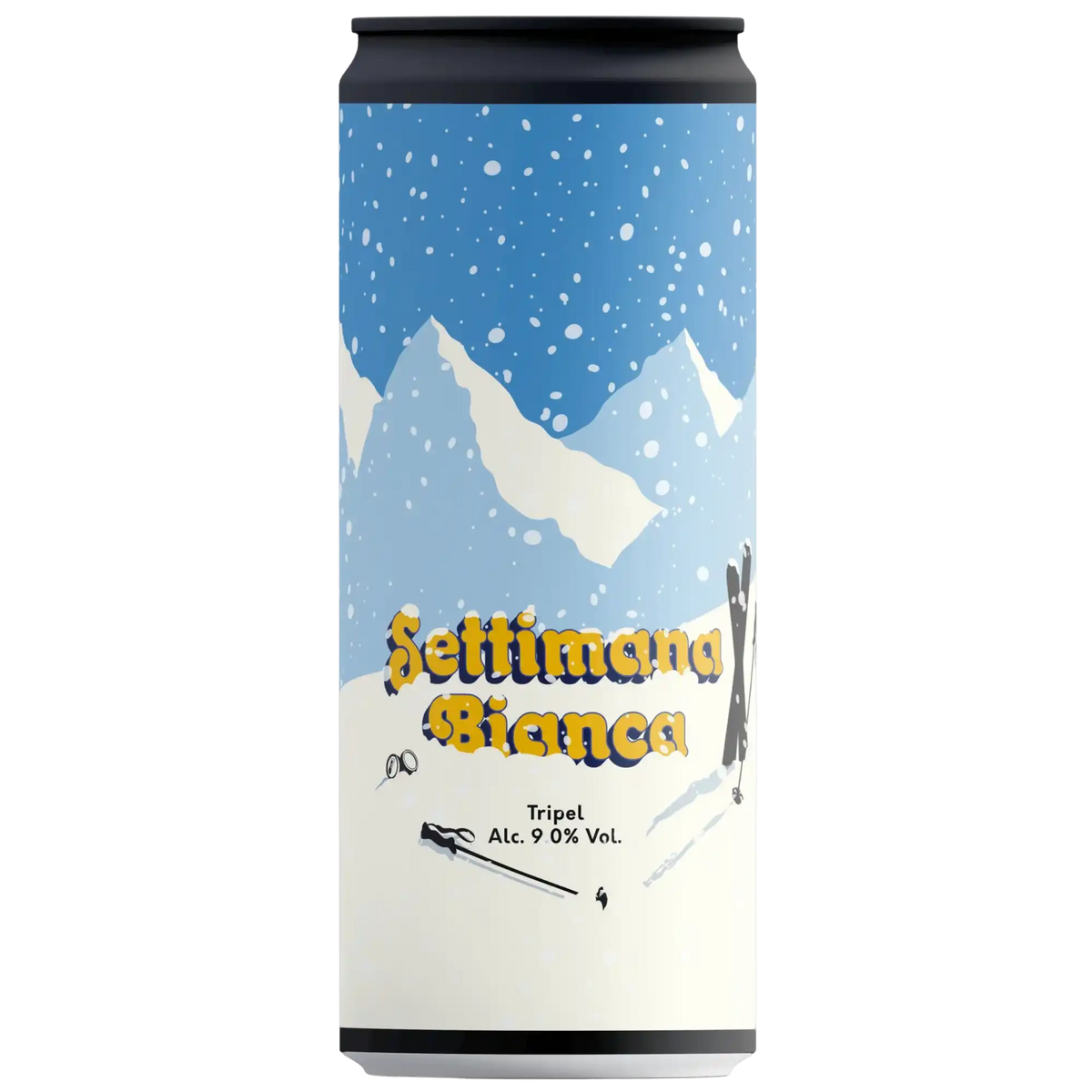 Settimana Bianca birra artigianale Tripel 9% alc del Birrificio WAR, perfetta per l'inverno.