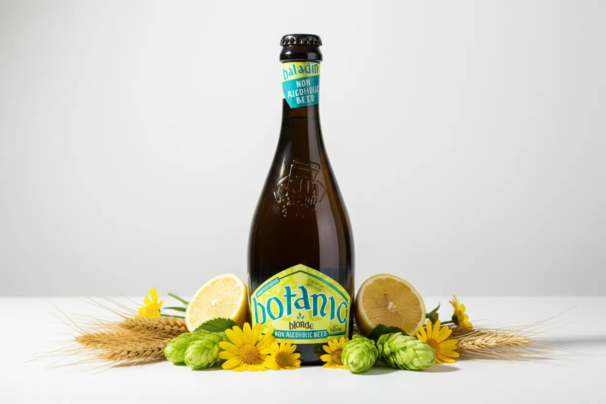 Alcoholvrije Botanic Blonde van Birra Baladin, het karaktervolle alcoholvrije bier - maltese.beer