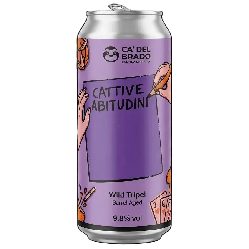 Cattive Abitudini – Wild Tripel Barrel Aged | Ca’ del Brado, Pianoro (Emilia-Romagna)