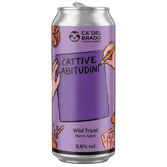 Cattive Abitudini – Wild Tripel Barrel Aged | Ca’ del Brado, Pianoro (Emilia-Romagna)