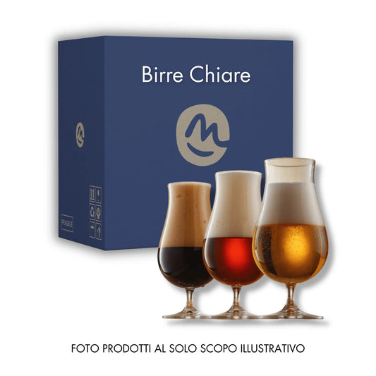 Abbonamento mensile birre chiare Maltese – Box birra artigianale con selezione di Lager, Pilsner e Weizen ogni mese