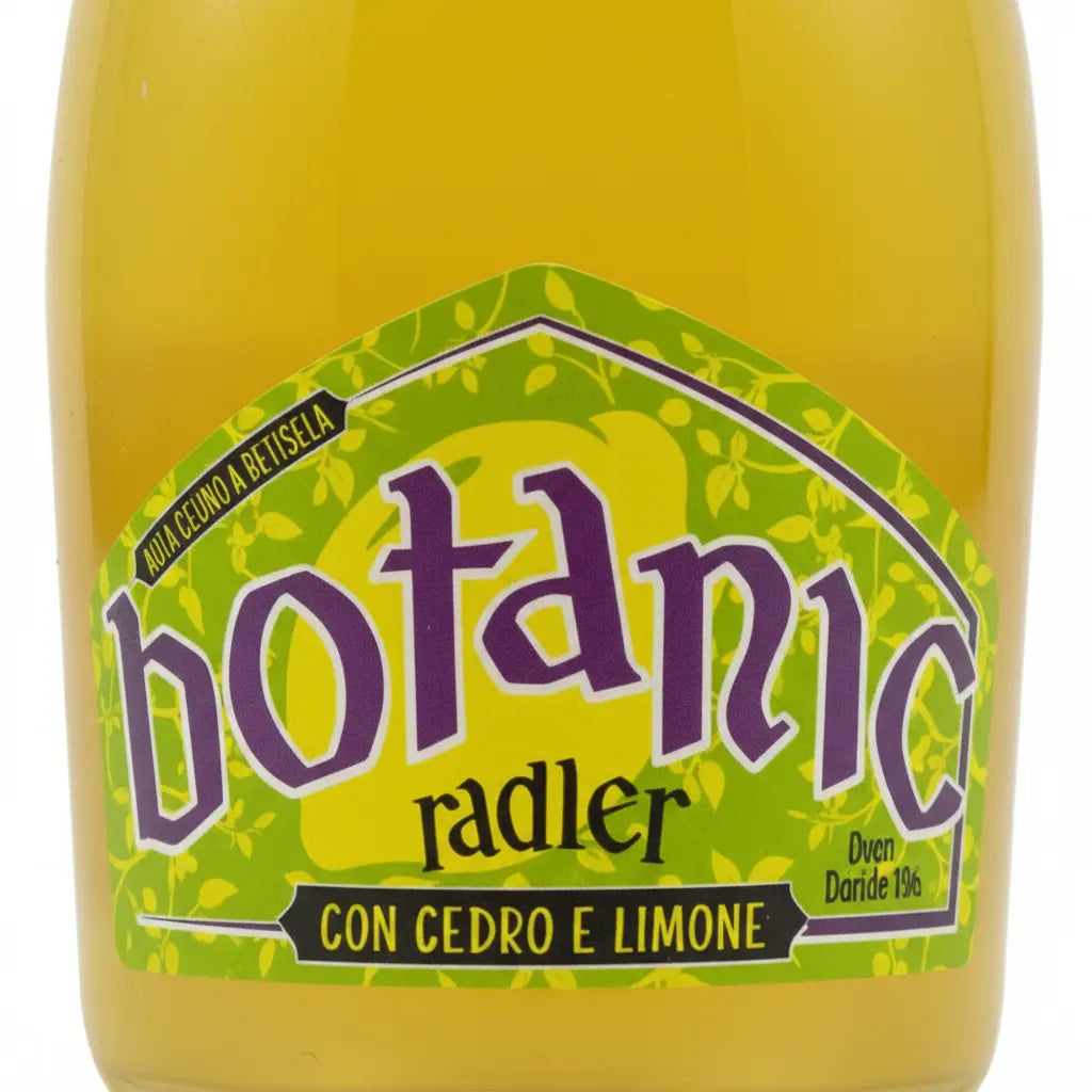 Botanic Radler Cedro Baladin — fresco e agrumato- maltese.beer