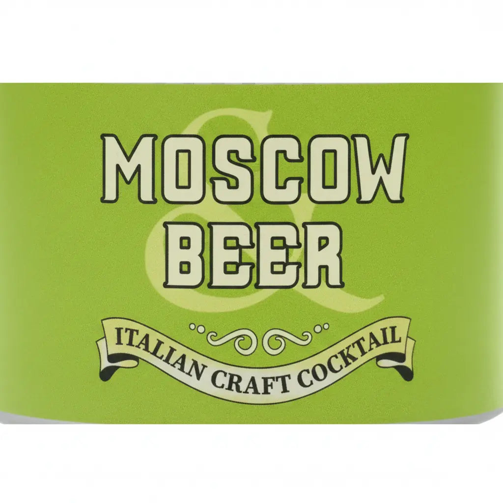 Moscow Beer cocktail pronto firmato Baladin - maltese.beer