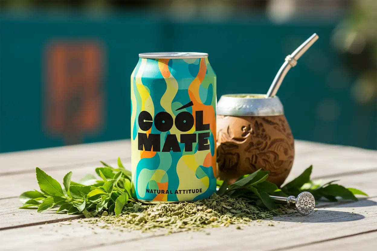 CoolMate is een natuurlijke en biologische energiedrank op basis van yerbamate - maltese.beer