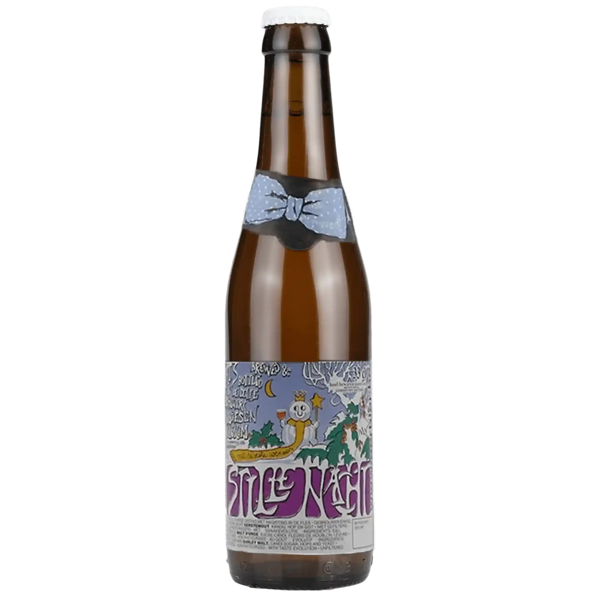 Stille Nacht 2025, birra artigianale di De Dolle, in bottiglia, perfetta per il periodo natalizio.