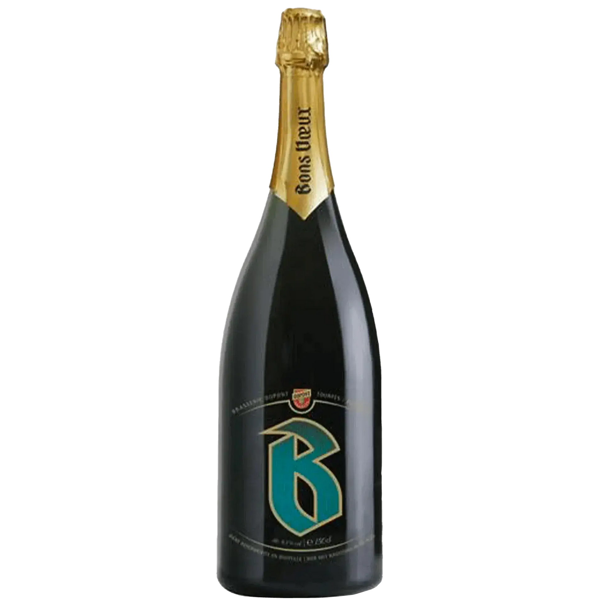 Bottiglia di birra artigianale 'Avec Les Bons Voeux - Magnum' della Brasserie Dupont, perfetta per le feste.