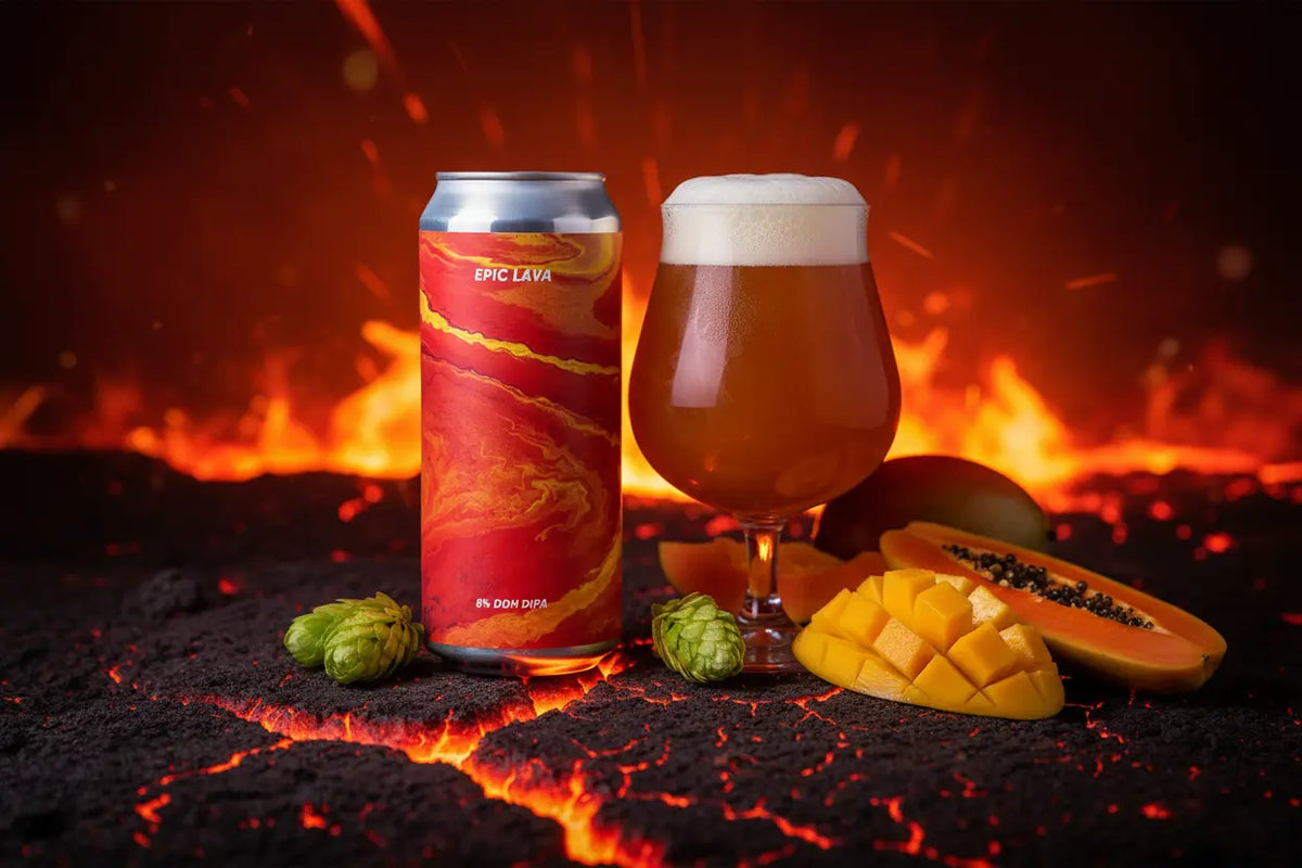 Epic Lava — Imperial Double IPA | Rebel’s Brewery, Roma