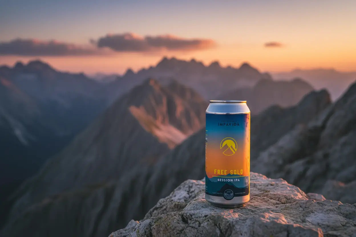 Free Solo la Session IPA firmata Birra Impavida - maltese.beer