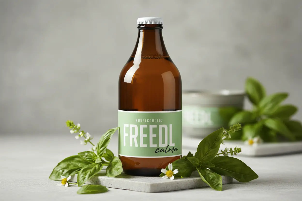 Calma Analcolica di Freedl: het bier met Alpenbasilicum uit Zuid-Tirol - maltese.beer