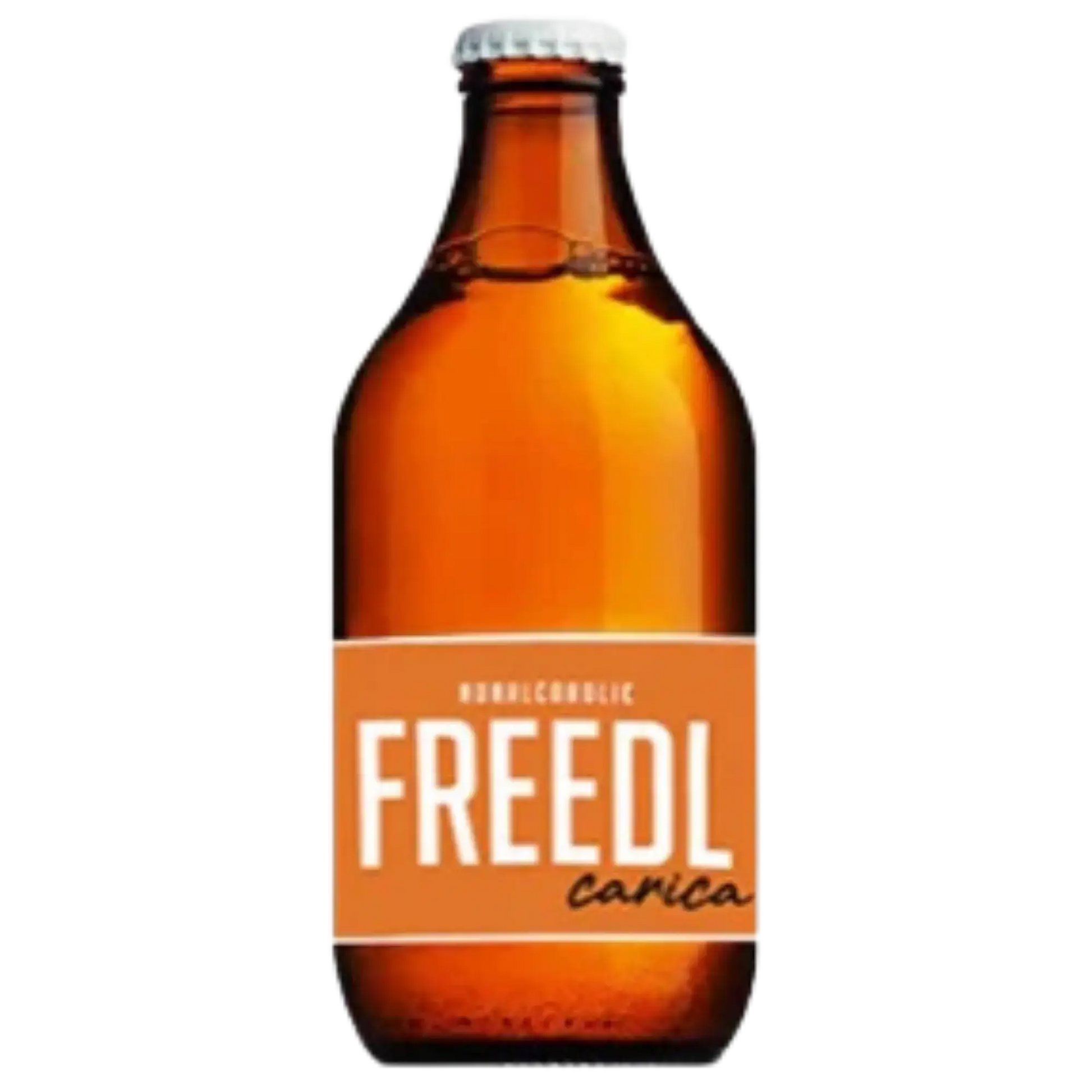 Carica Analcolica, birra artigianale analcolica in bottiglia, prodotta da FREEDL, craft beer italiana.