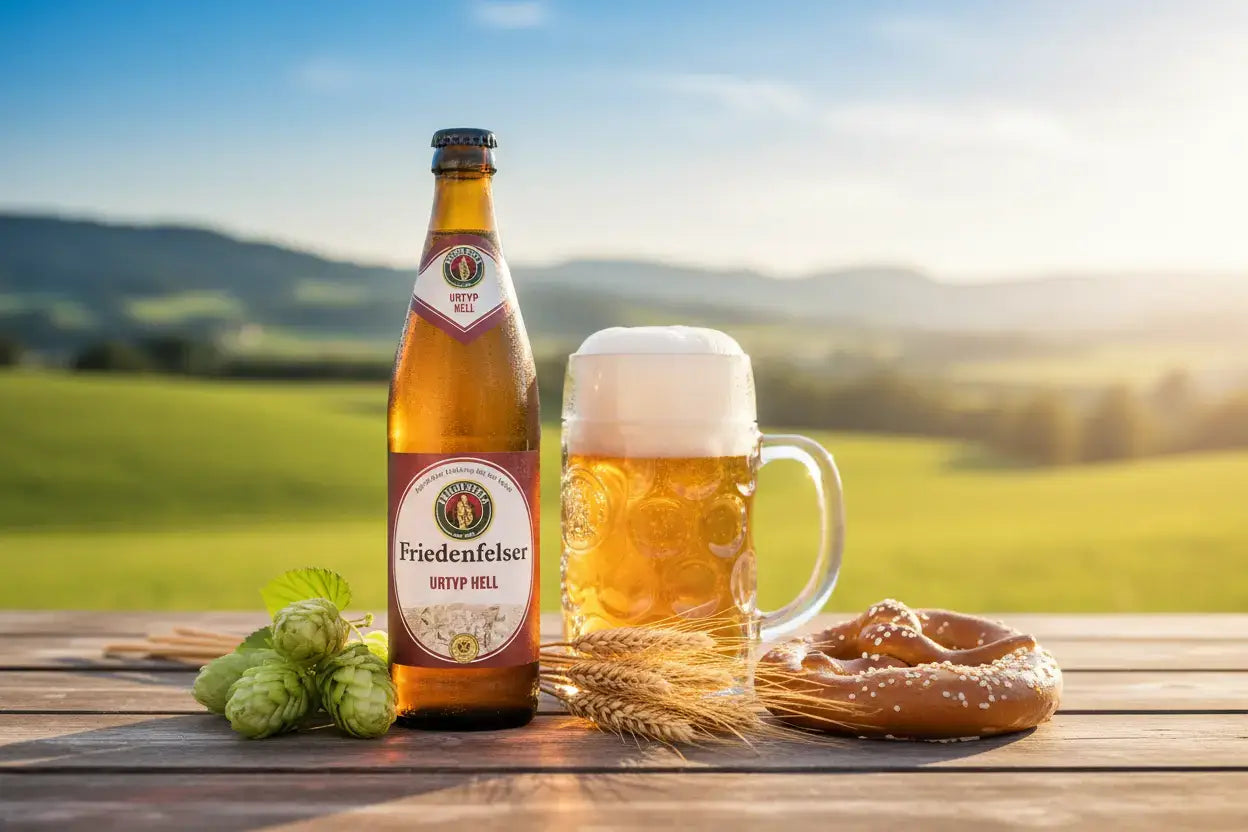 Friedenfels Helles — Munich Helles | Schlossbrauerei Friedenfels, Baviera