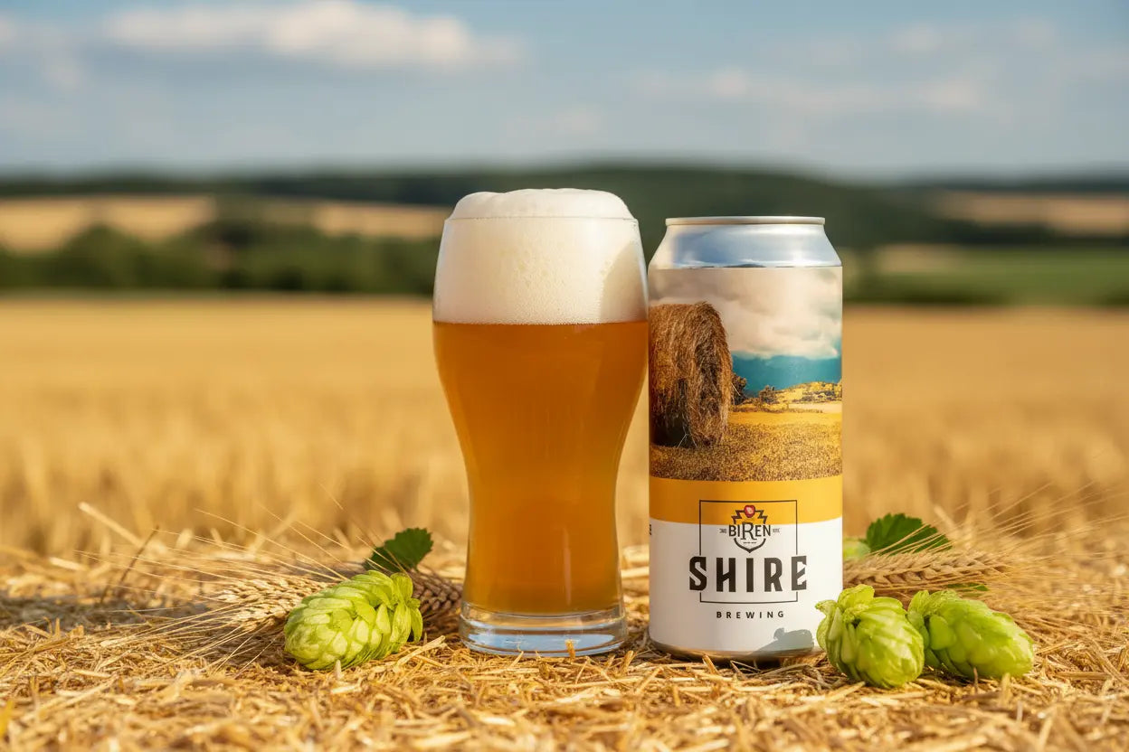 Gelbe Strasse la strada gialla  è la Lager firmata Shire Brewing - maltese.beer