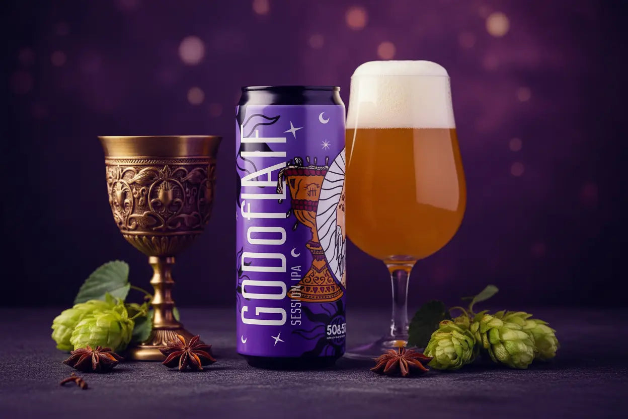 God Of Laif la Session IPA pluripremiata di 50&50 - maltese.beer