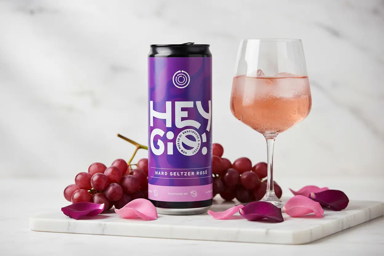 Ehi Gio Hard Seltzer Rosè di Podere La Berta èl'’alternativa naturale allo spritz - maltese.beer