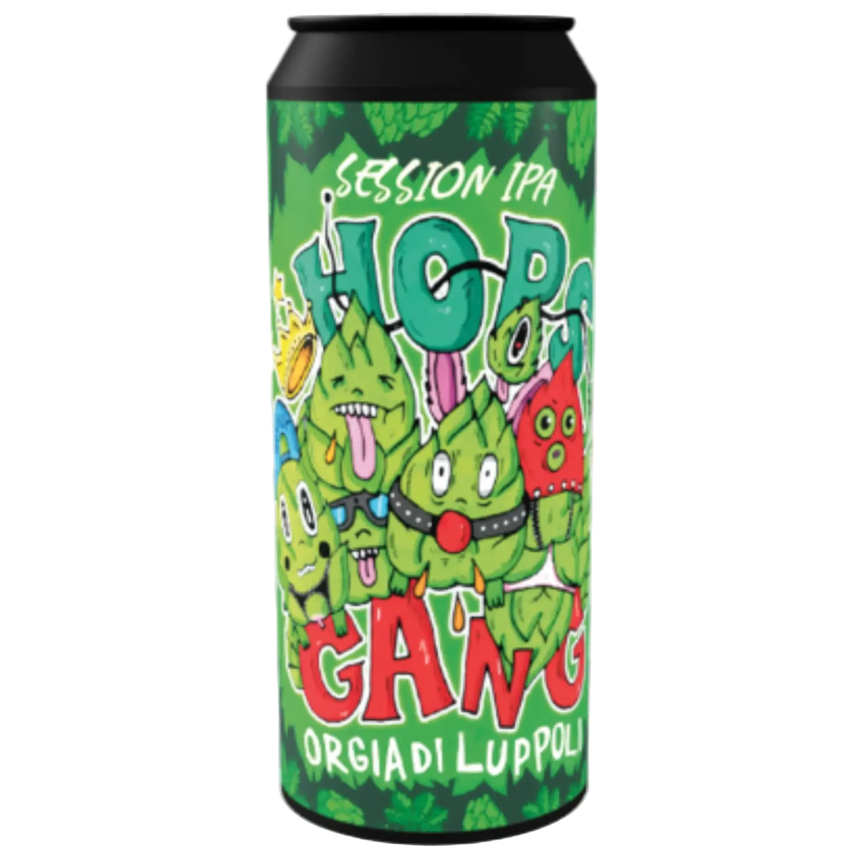 Hops Gang di Birra Amiata è una Session IPA al 4,3% vol