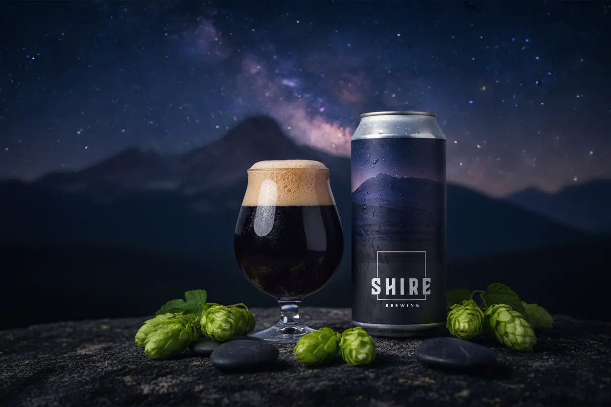 How Fortunate The Man With None è una birra imponente una Imperial Stout piena e cremosa - maltese.beer