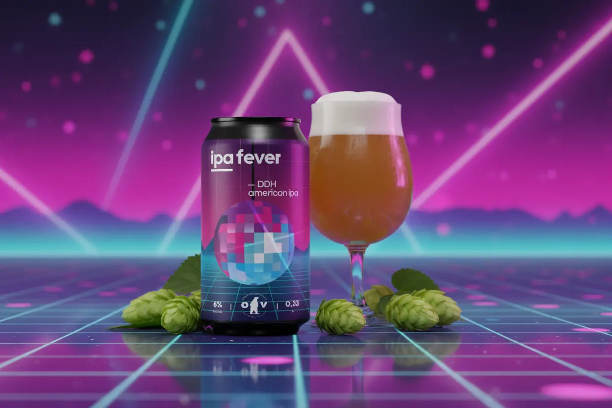IPA Fever è la IPA di Orso Verde: costruita con la tecnica del Double Dry Hopping per chi vuole tutta l'intensità aromatica di una luppolata americana - maltese.beer