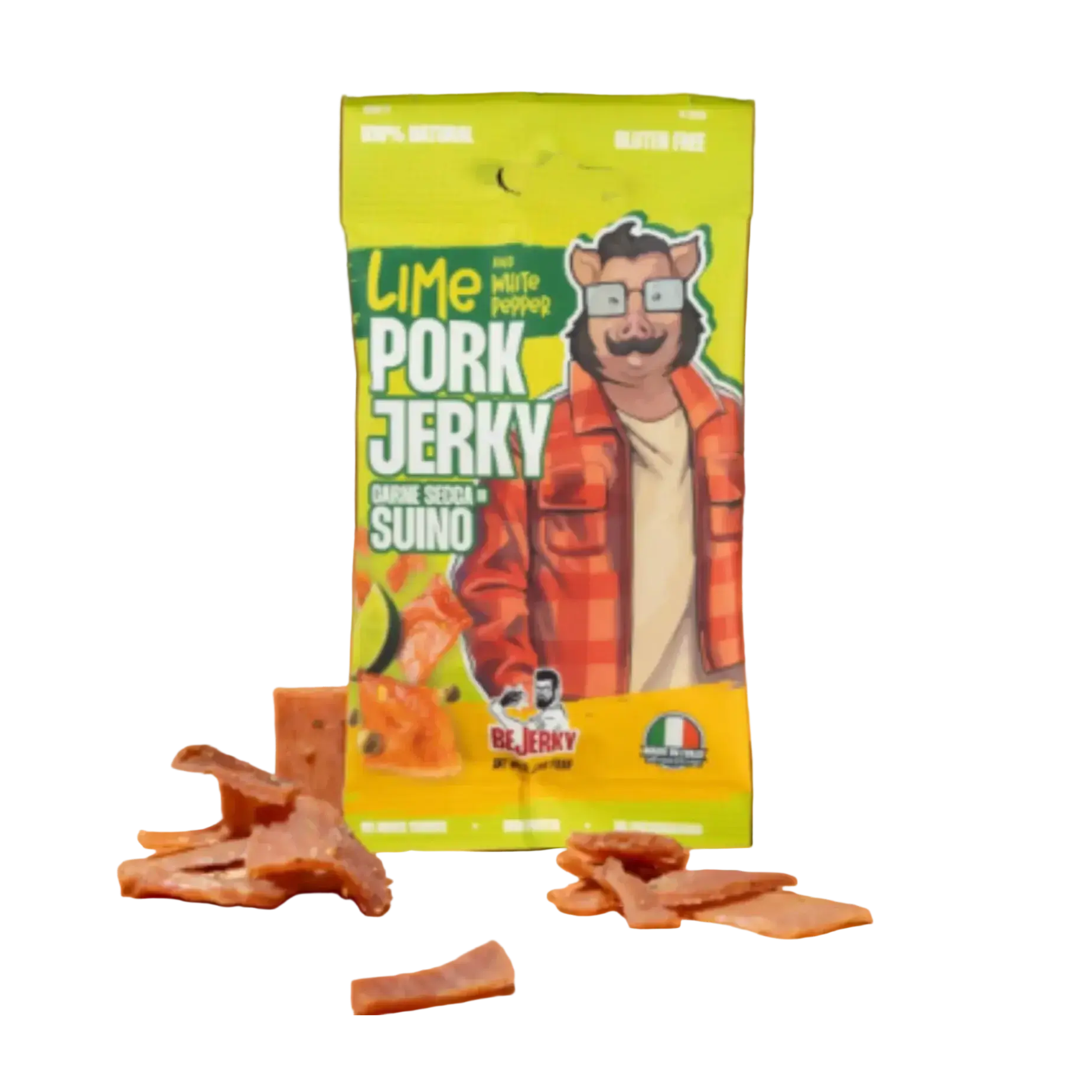 Italian Jerky Coppiette Lime pepe bianco - Maiale - maltese