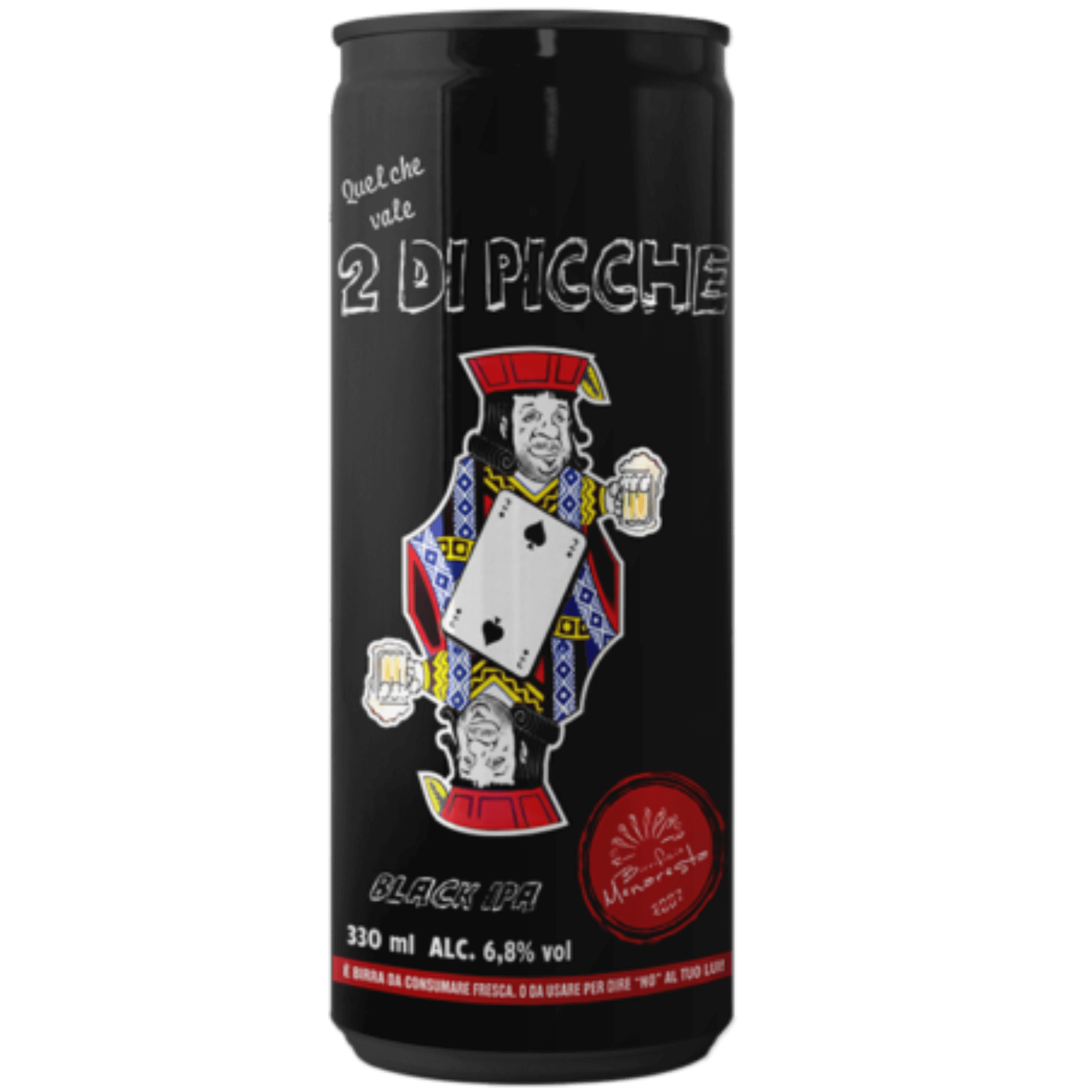 2 di Picche: Una Black IPA Super Luppolata