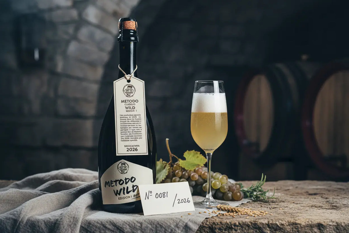 Metodo Wild Baladin è una versione limitata della Metodo Classico realizzata per celebrare i 30 anni del birrificio - maltese.beer